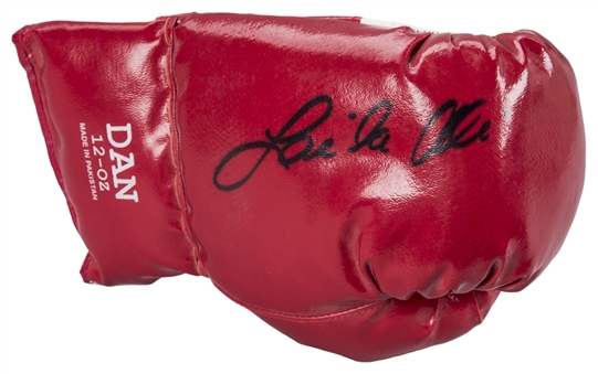 Laila Ali Autographed Boxing Glove (JSA)